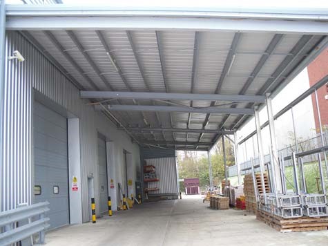 Industrial Canopies Gallery | Temporary Buildings